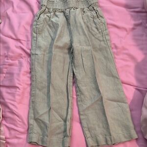 Crewcuts Tan Casual Bottoms with Elastic Waistband